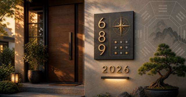 Lucky House Numbers in Feng Shui 2026 Tool